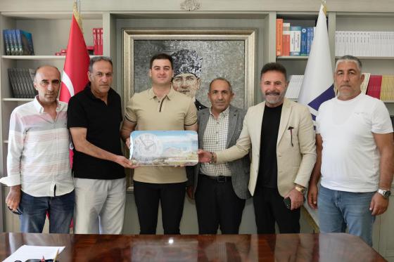 Bodrum Vanlılar Derneği'nden Başkan Mandalinci'ye Ziyaret